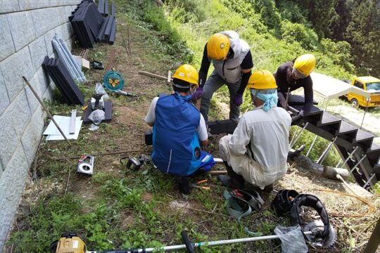 中学生職場体験学習受入れ