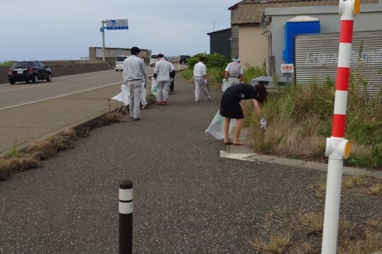クリーンキャンペーンに参加しました。